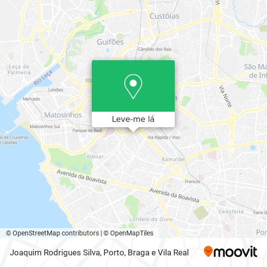 Joaquim Rodrigues Silva mapa