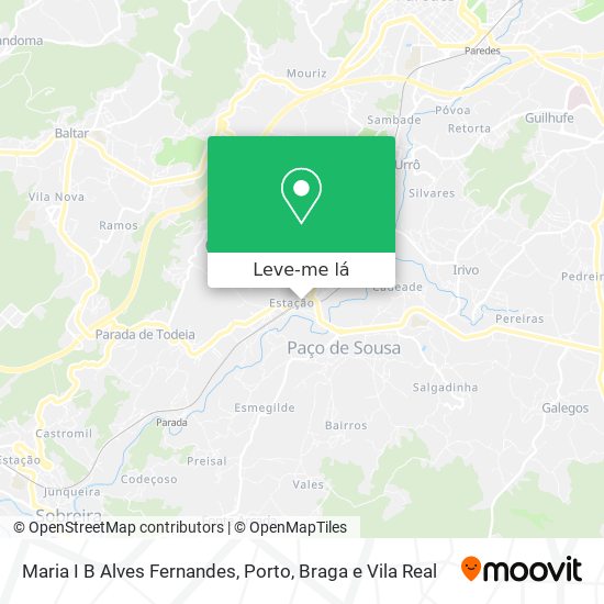 Maria I B Alves Fernandes mapa