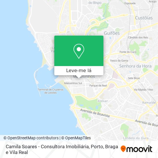 Camila Soares - Consultora Imobiliária mapa