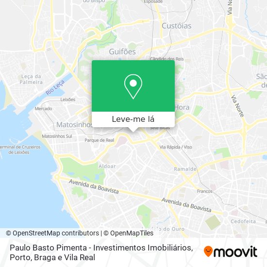 Paulo Basto Pimenta - Investimentos Imobiliários mapa