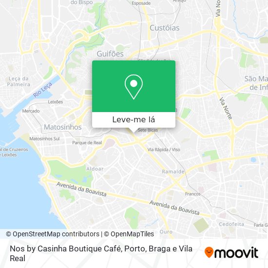 Nos by Casinha Boutique Café mapa