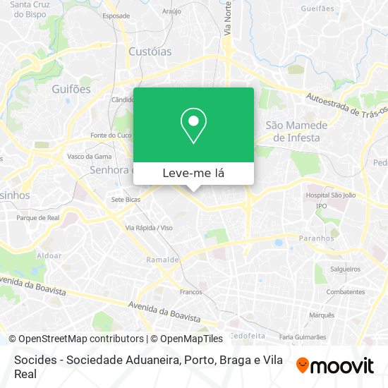 Socides - Sociedade Aduaneira mapa