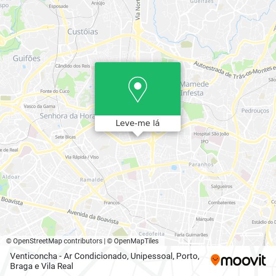 Venticoncha - Ar Condicionado, Unipessoal mapa