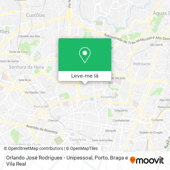 Orlando José Rodrigues - Unipessoal mapa