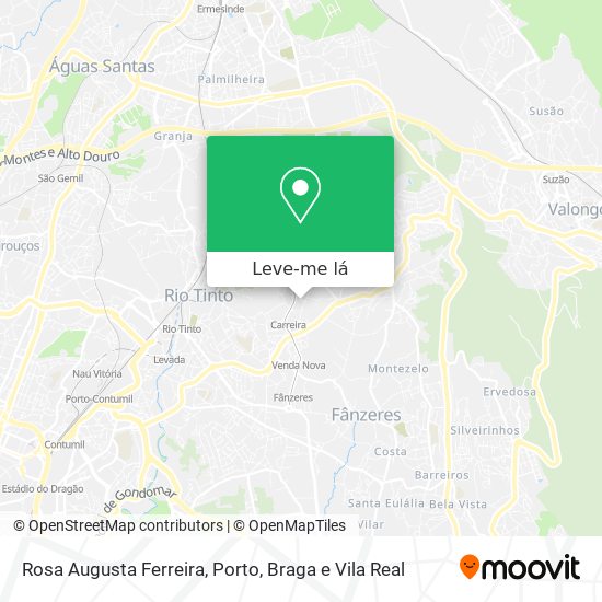 Rosa Augusta Ferreira mapa
