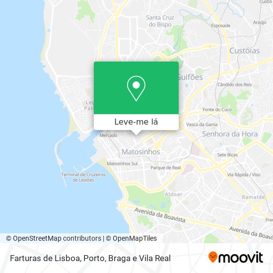 Farturas de Lisboa mapa