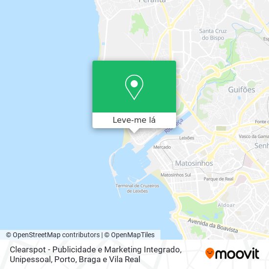 Clearspot - Publicidade e Marketing Integrado, Unipessoal mapa