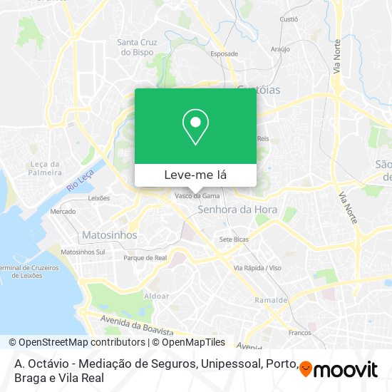A. Octávio - Mediação de Seguros, Unipessoal mapa