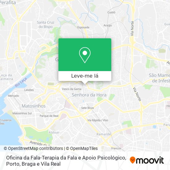 Oficina da Fala-Terapia da Fala e Apoio Psicológico mapa