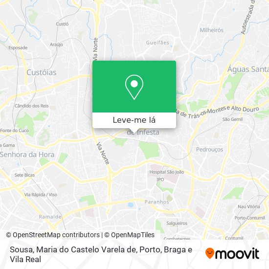 Sousa, Maria do Castelo Varela de mapa