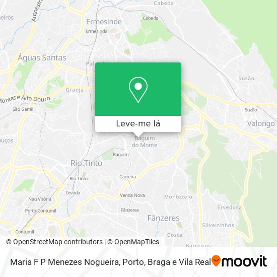 Maria F P Menezes Nogueira mapa