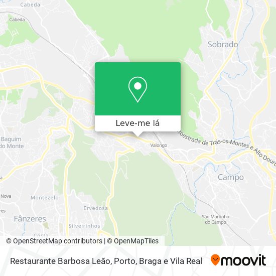 Restaurante Barbosa Leão mapa
