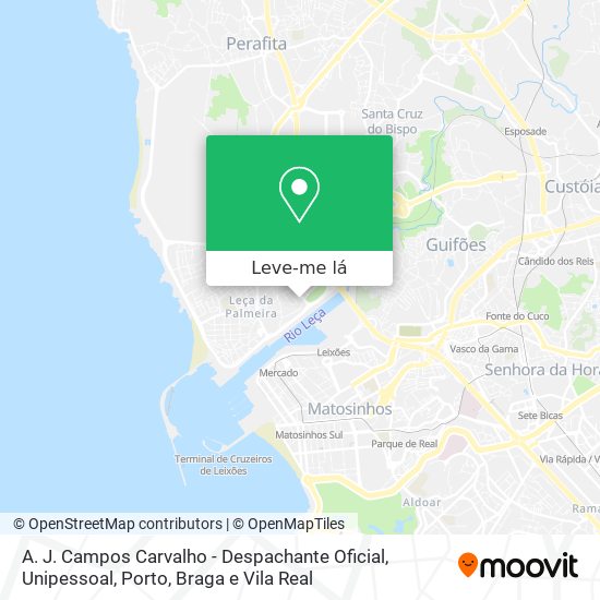 A. J. Campos Carvalho - Despachante Oficial, Unipessoal mapa