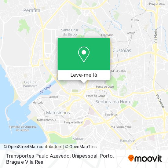 Transportes Paulo Azevedo, Unipessoal mapa