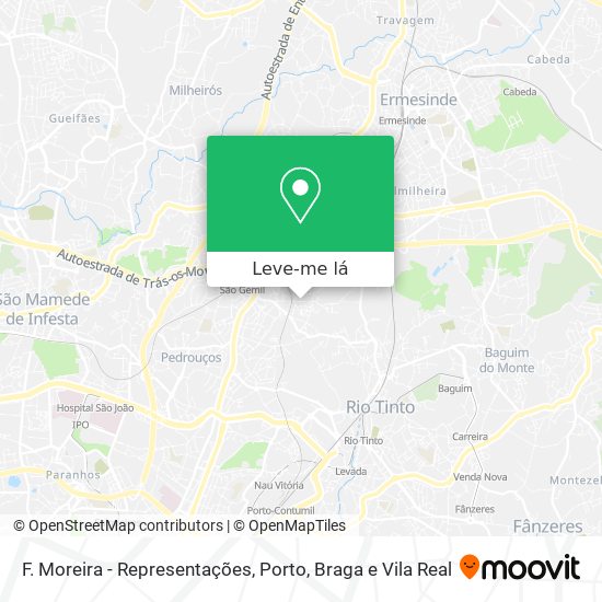 F. Moreira - Representações mapa