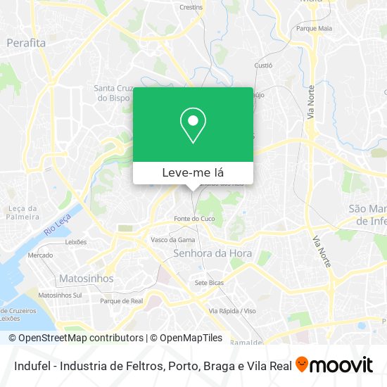 Indufel - Industria de Feltros mapa