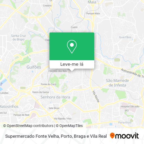 Supermercado Fonte Velha mapa