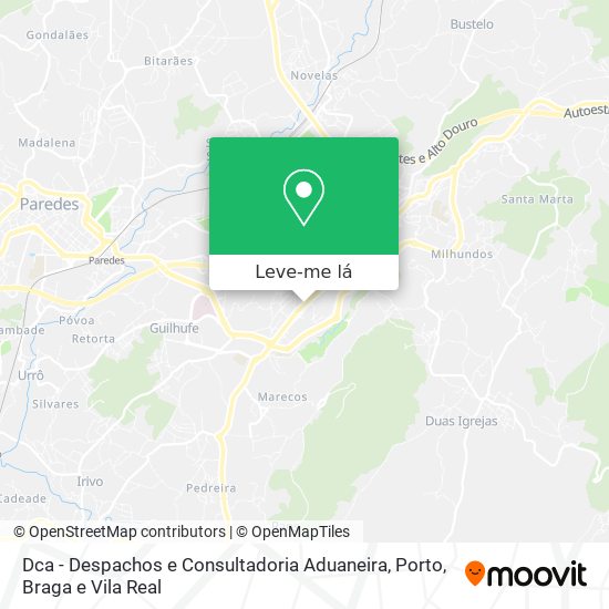 Dca - Despachos e Consultadoria Aduaneira mapa