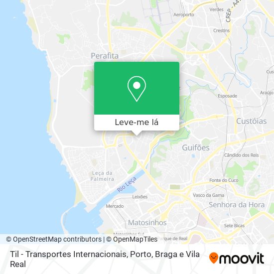 Til - Transportes Internacionais mapa