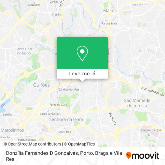 Donzília Fernandes D Gonçalves mapa