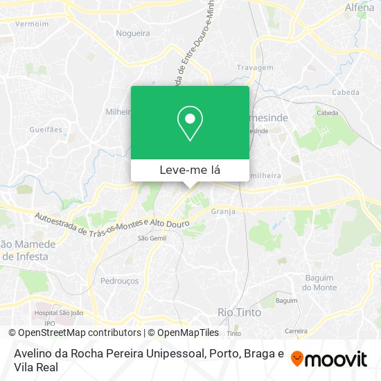 Avelino da Rocha Pereira Unipessoal mapa