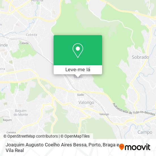 Joaquim Augusto Coelho Aires Bessa mapa
