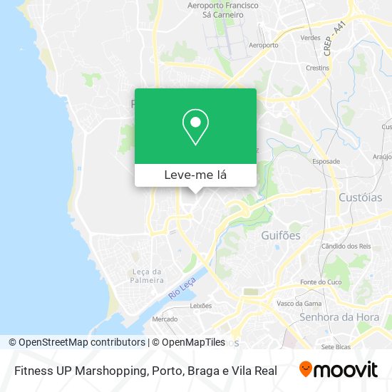 Fitness UP Marshopping mapa