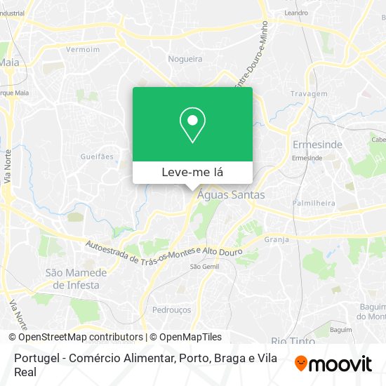 Portugel - Comércio Alimentar mapa