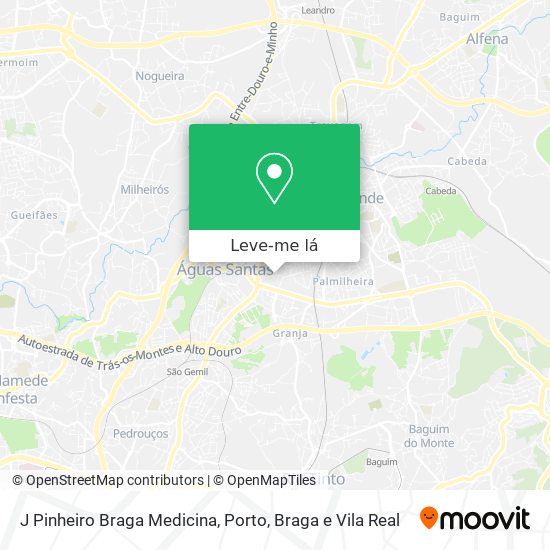 J Pinheiro Braga Medicina mapa