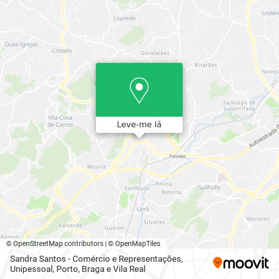 Sandra Santos - Comércio e Representações, Unipessoal mapa