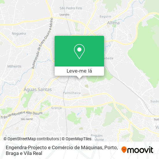 Engendra-Projecto e Comércio de Máquinas mapa