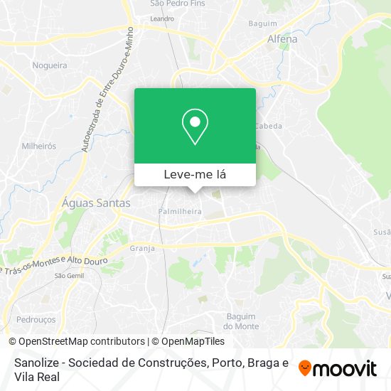 Sanolize - Sociedad de Construções mapa