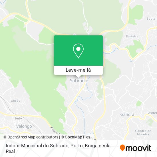 Indoor Municipal do Sobrado mapa