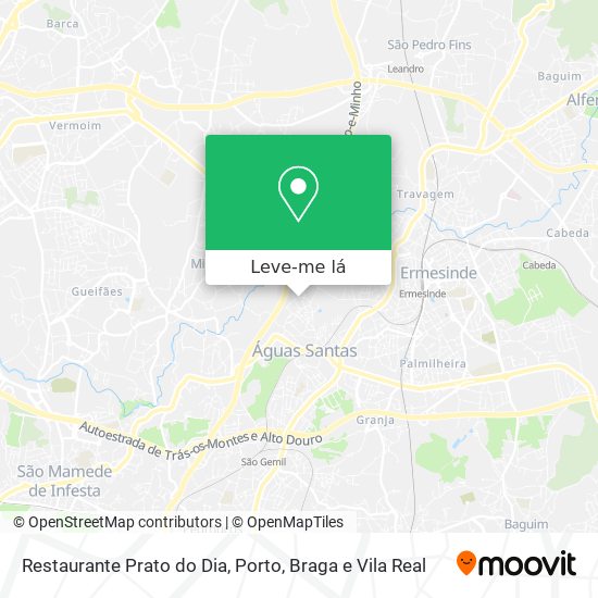 Restaurante Prato do Dia mapa