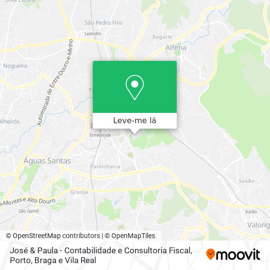 José & Paula - Contabilidade e Consultoria Fiscal mapa