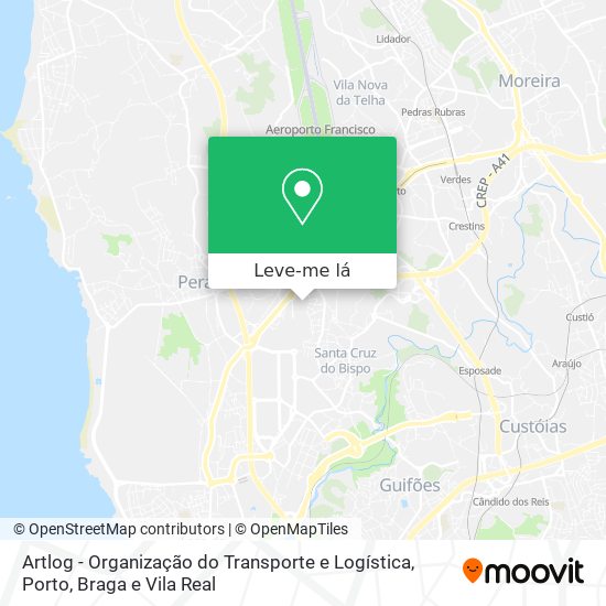 Artlog - Organização do Transporte e Logística mapa