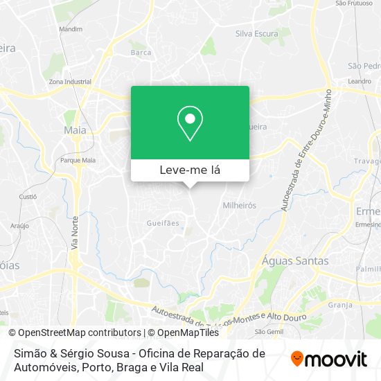 Simão & Sérgio Sousa - Oficina de Reparação de Automóveis mapa