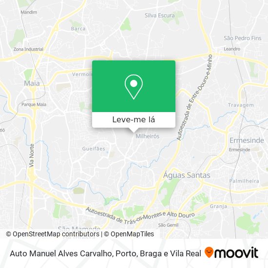 Auto Manuel Alves Carvalho mapa