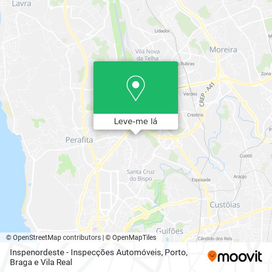 Inspenordeste - Inspecções Automóveis mapa