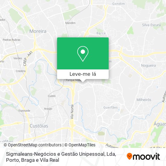 Sigmaleans-Negócios e Gestão Unipessoal, Lda mapa