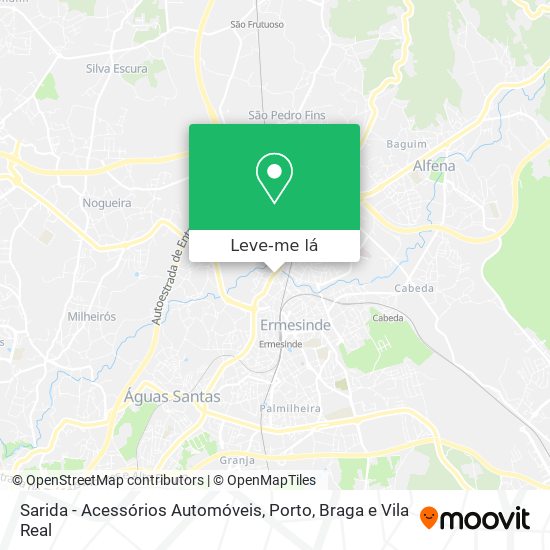 Sarida - Acessórios Automóveis mapa