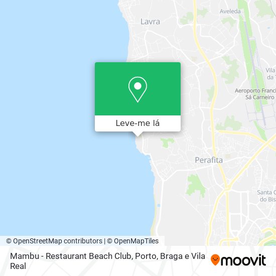 Mambu - Restaurant Beach Club mapa