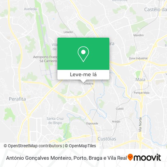 António Gonçalves Monteiro mapa