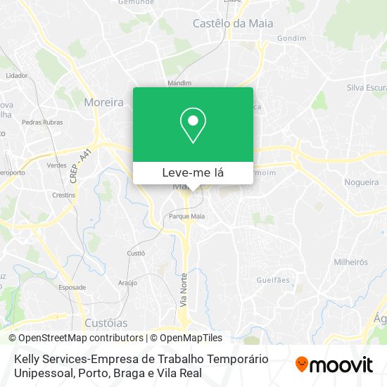 Kelly Services-Empresa de Trabalho Temporário Unipessoal mapa