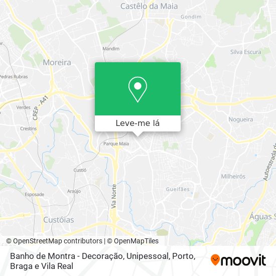 Banho de Montra - Decoração, Unipessoal mapa