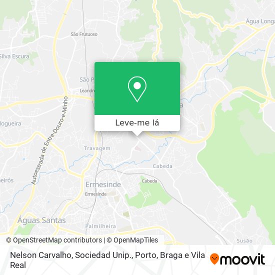 Nelson Carvalho, Sociedad Unip. mapa