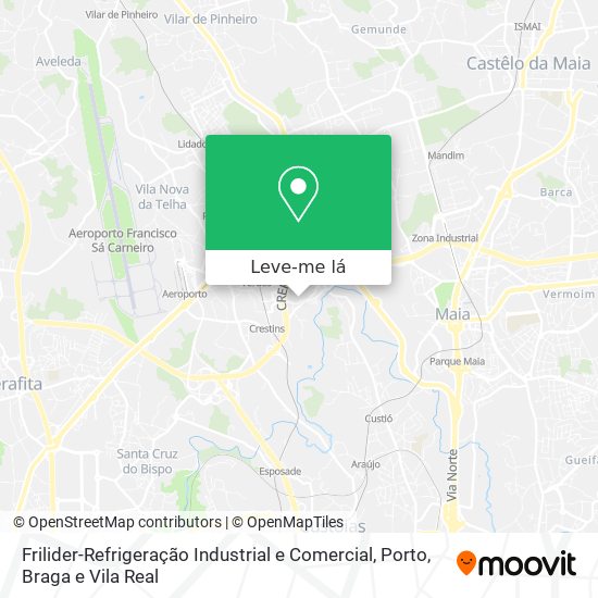 Frilider-Refrigeração Industrial e Comercial mapa