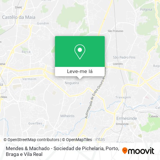 Mendes & Machado - Sociedad de Pichelaria mapa