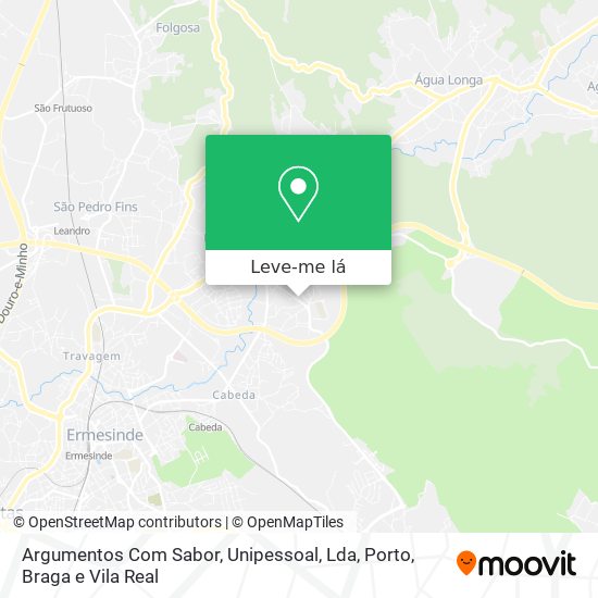 Argumentos Com Sabor, Unipessoal, Lda mapa