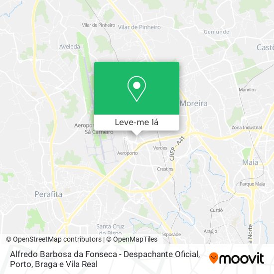 Alfredo Barbosa da Fonseca - Despachante Oficial mapa